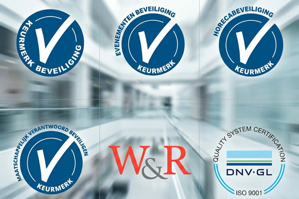 Keurmerken Nederlandse Veiligheidsbranche en DNV ISO 9001